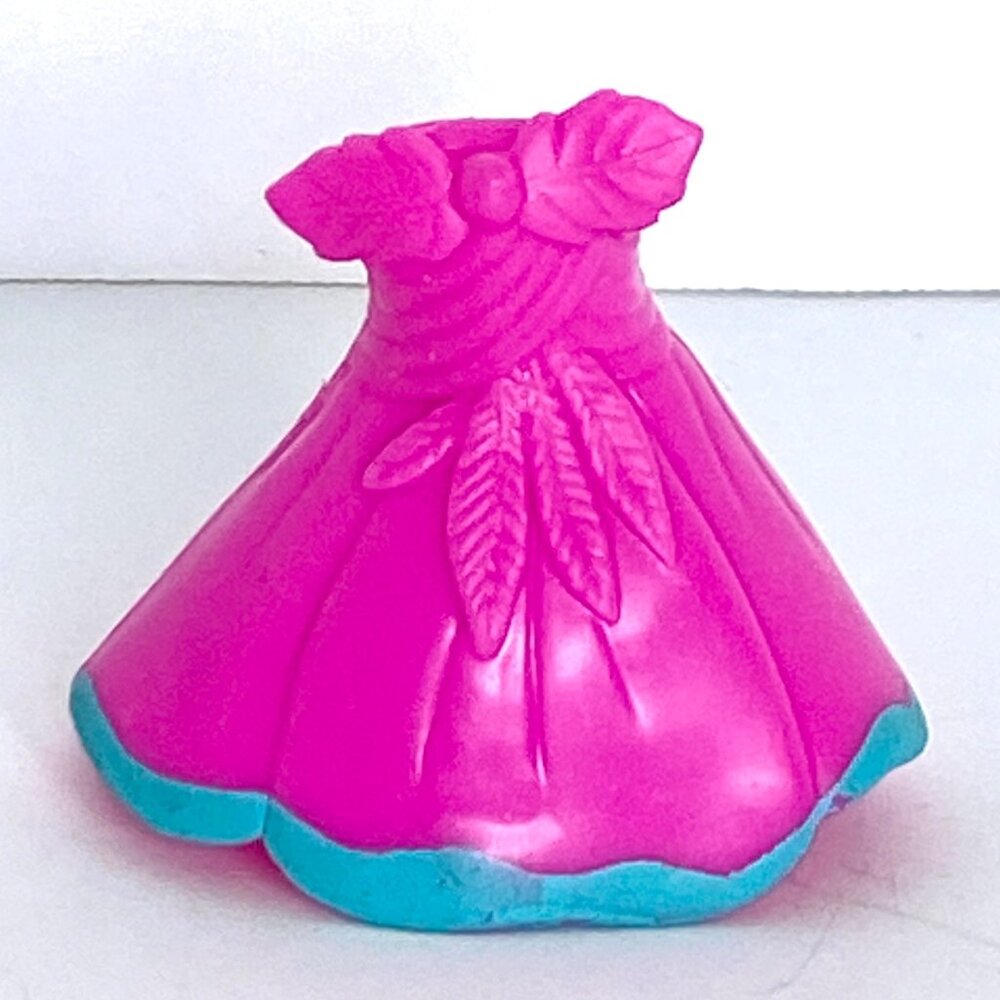 2011 Disney Fairies Tinkerbell Friends Pink Blue Plastic Dress Tink Pixie Hollow